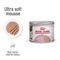 Mother & Babycat Ultra Soft Mousse in Sauce Canned Cat Food