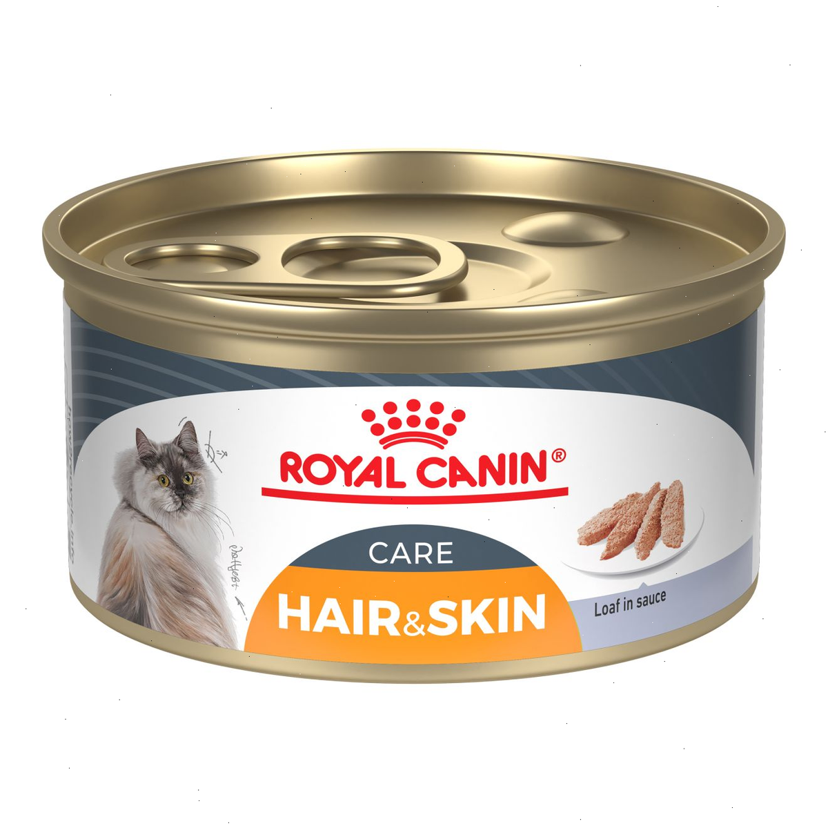 Hair & Skin Care Loaf In Sauce Canned Cat Food